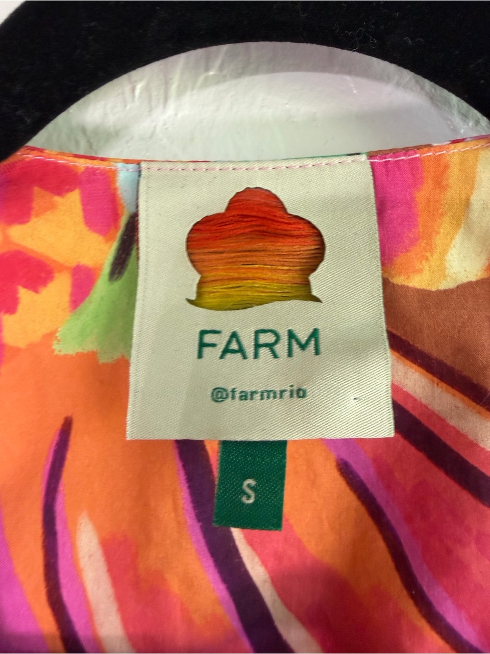 FARM Rio fruit salad romper 100% cotton sz small - Picture 9 of 12